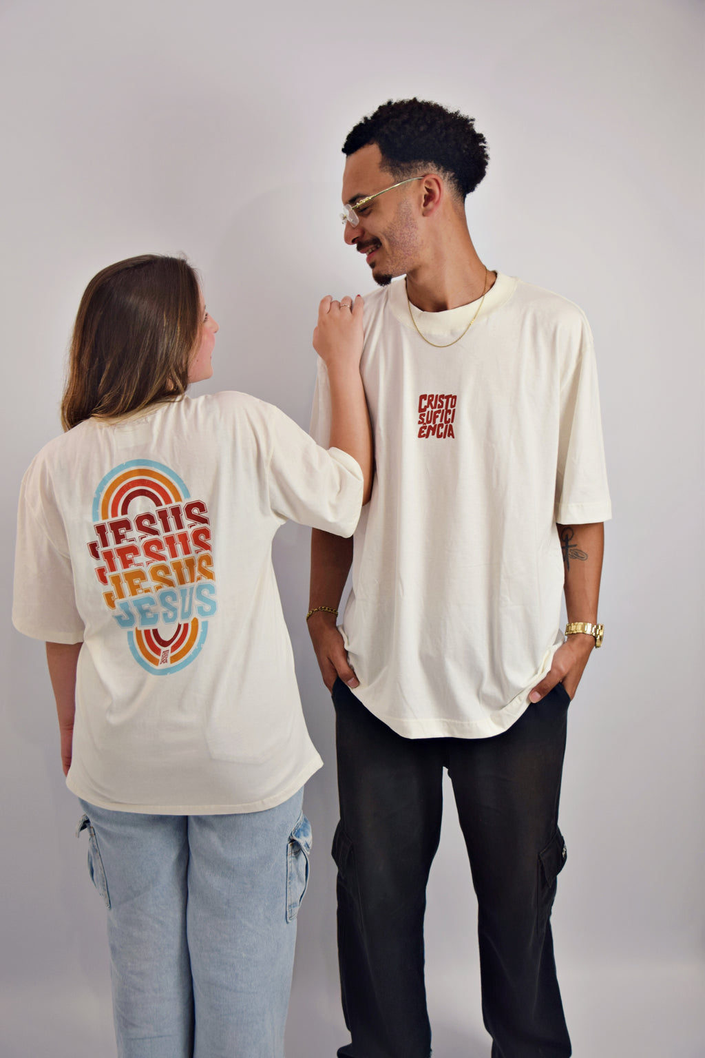 CAMISETA JESUS OVERSIZED STREET