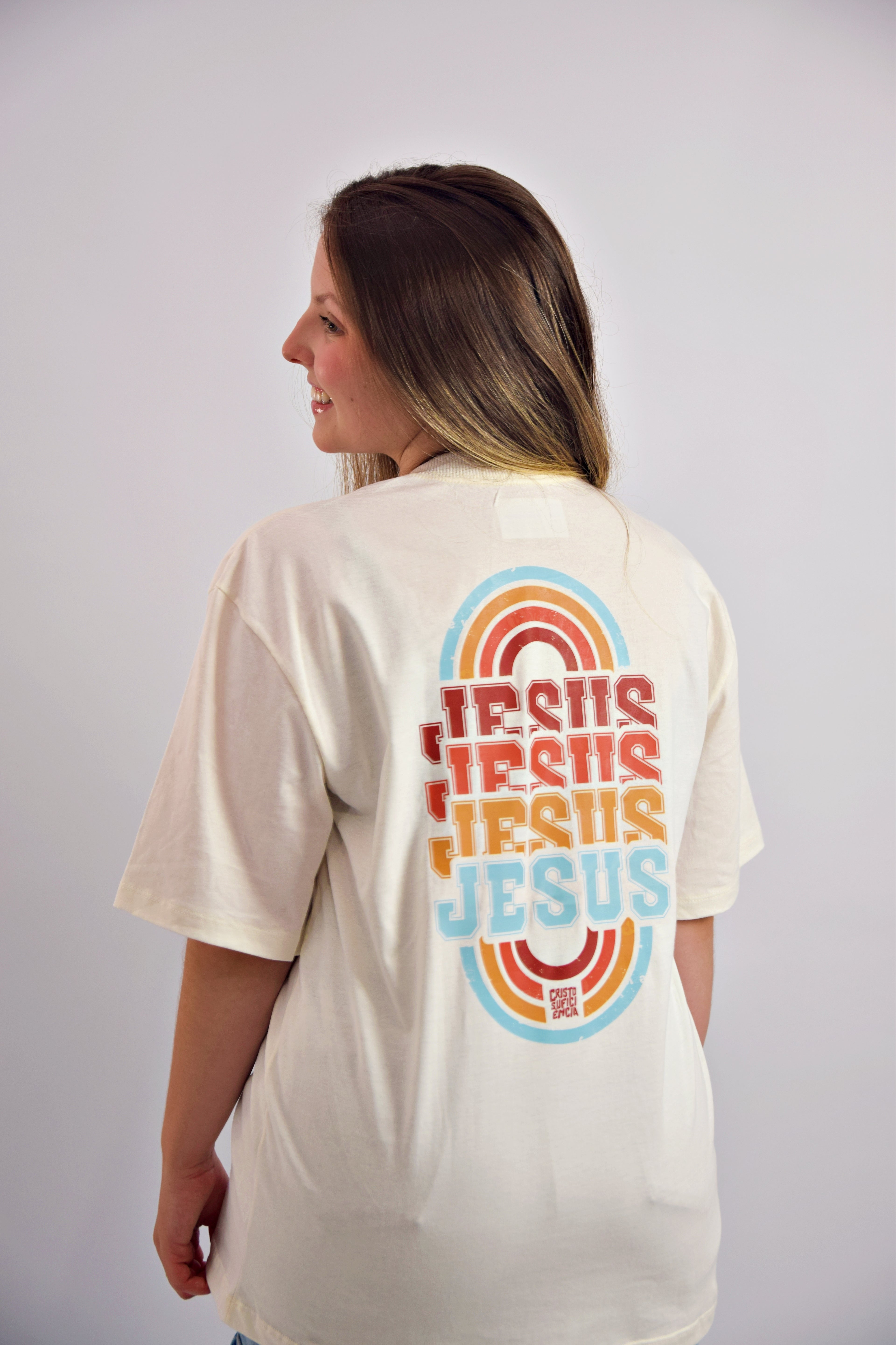 CAMISETA JESUS OVERSIZED STREET