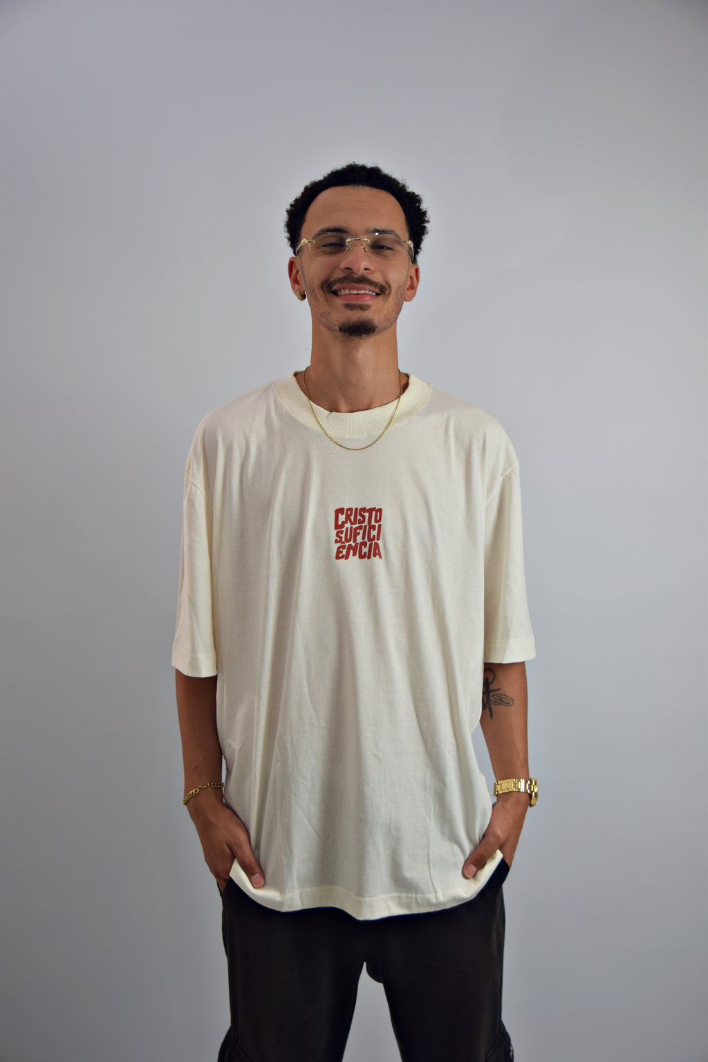 CAMISETA JESUS OVERSIZED STREET