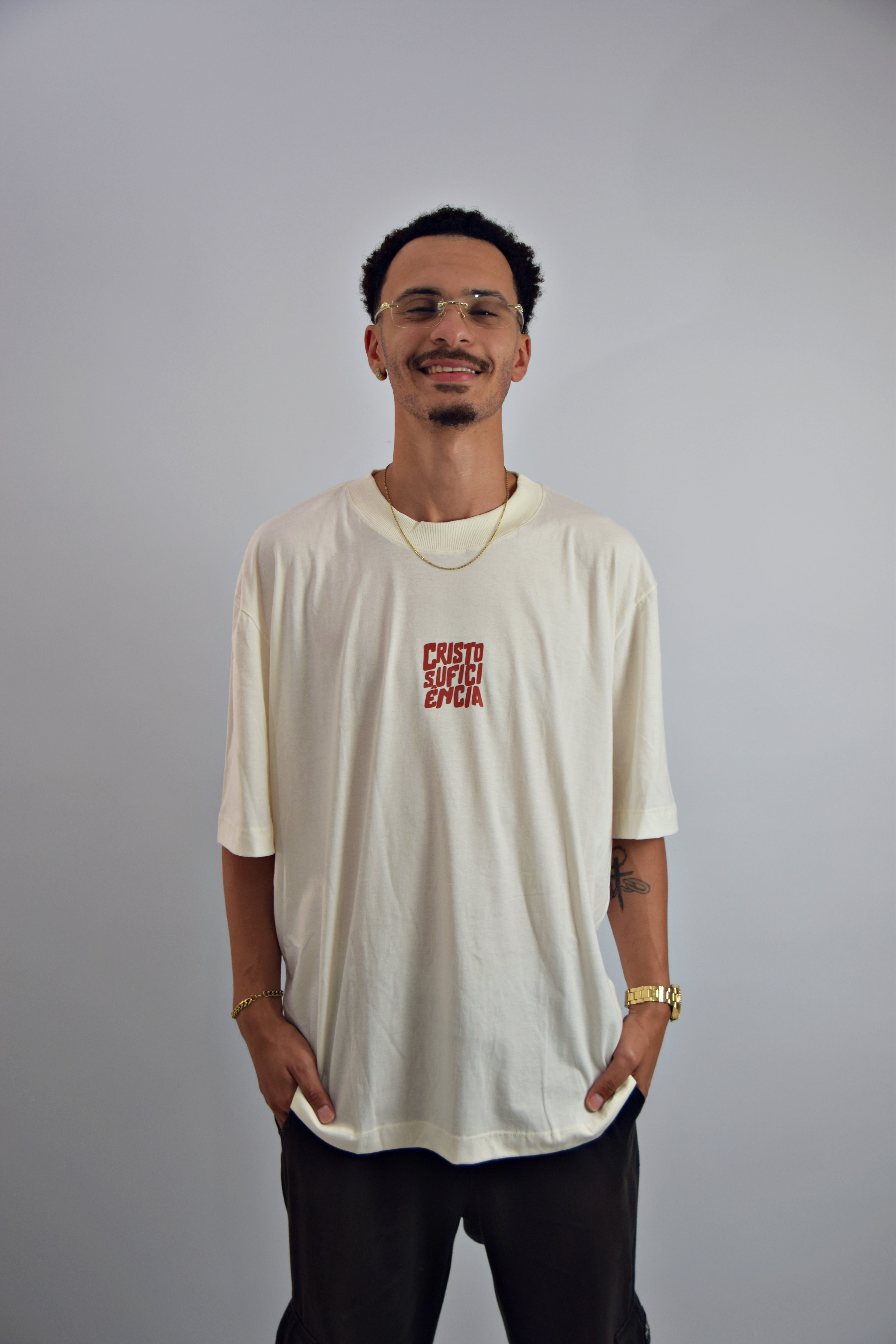 CAMISETA JESUS OVERSIZED STREET