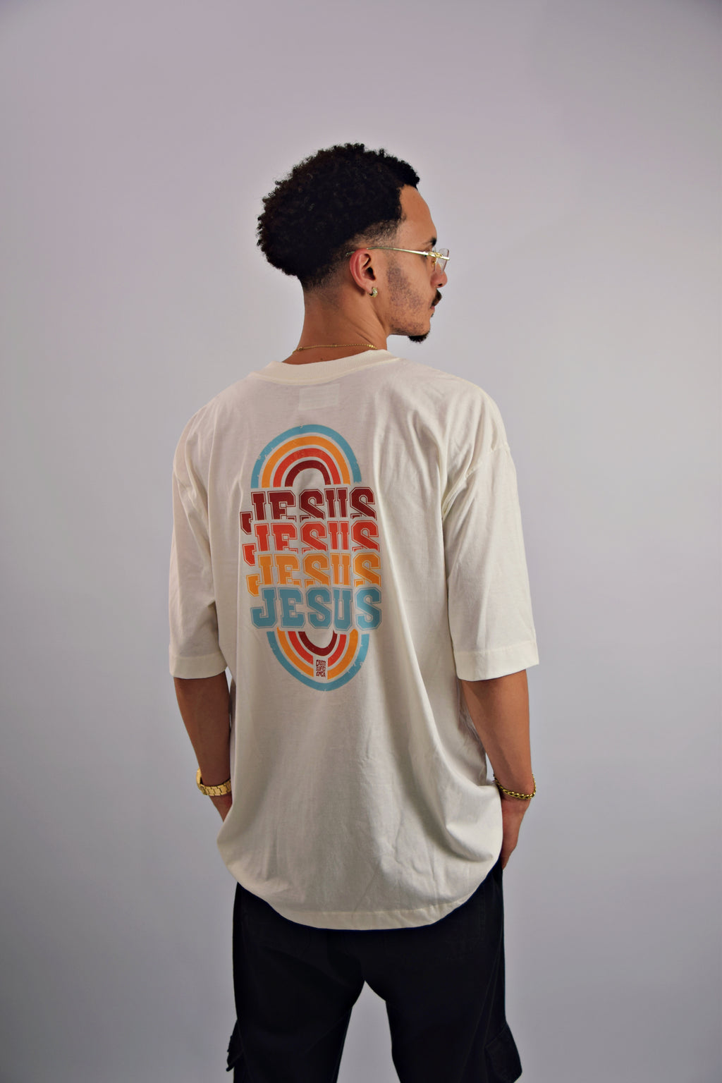 CAMISETA JESUS OVERSIZED STREET