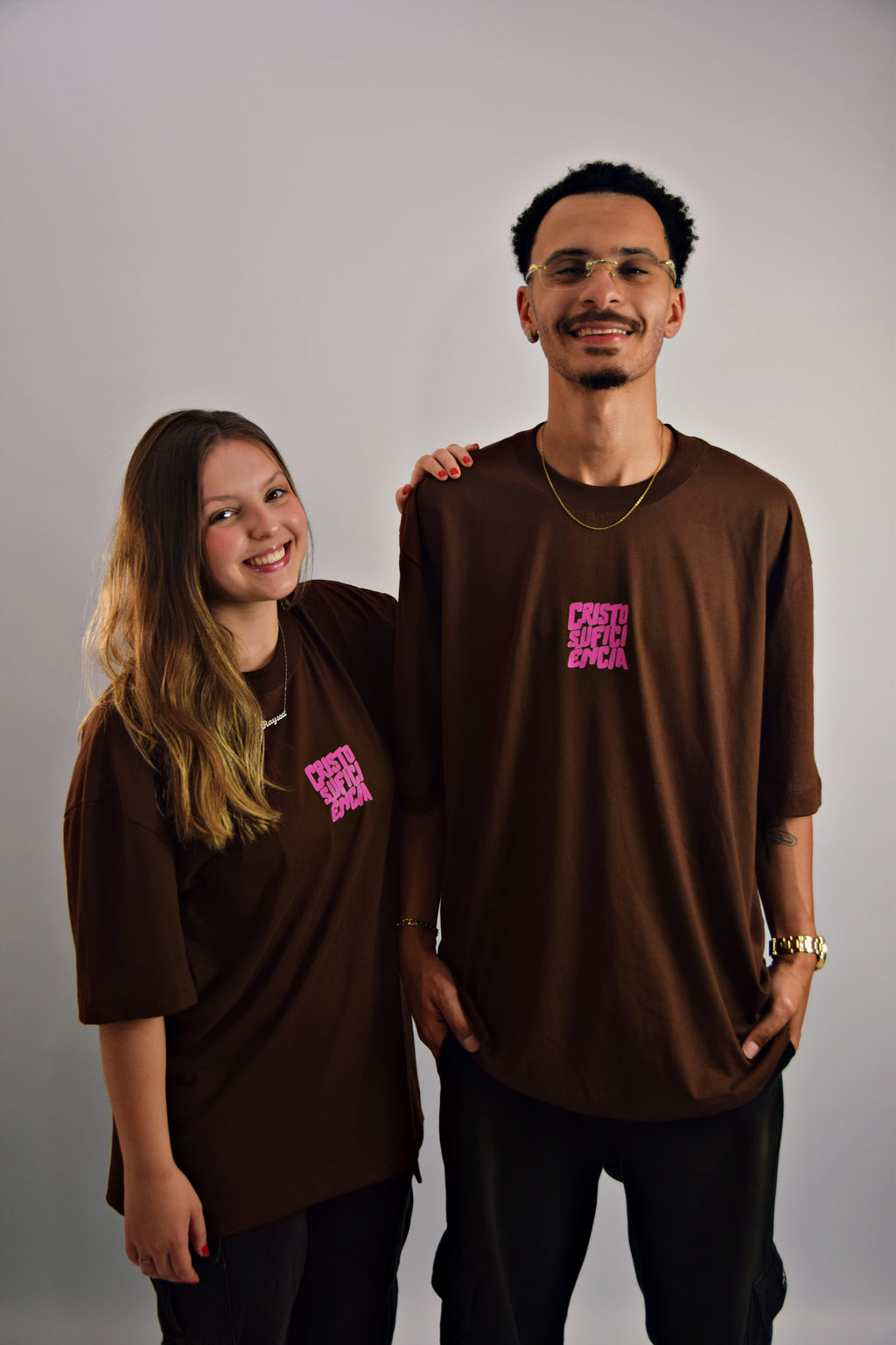 CAMISETA SENHOR É MEU PASTOR OVERSIZED STREET