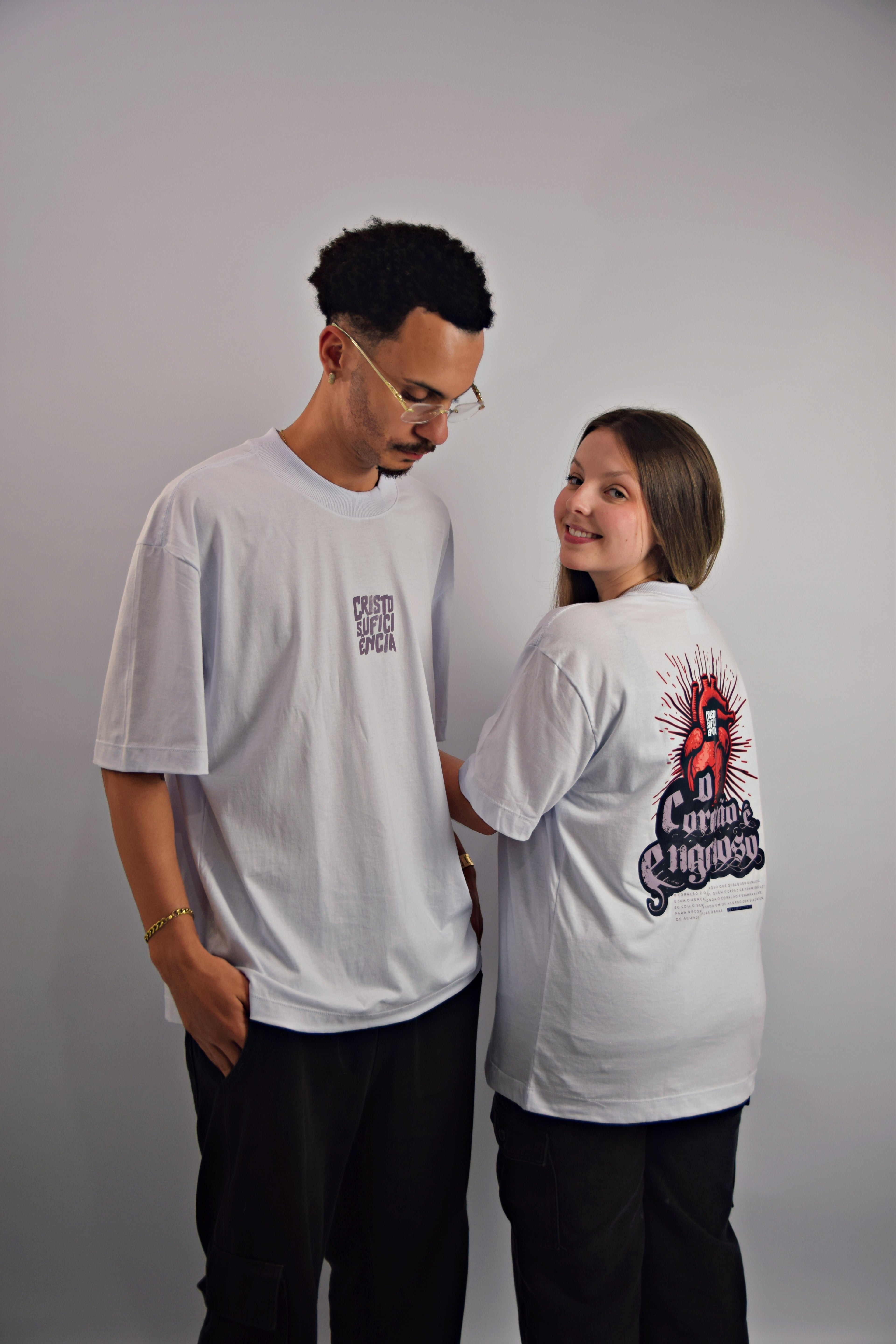 CAMISETA CORAÇÃO ENGANOSO OVERSIZED STREET