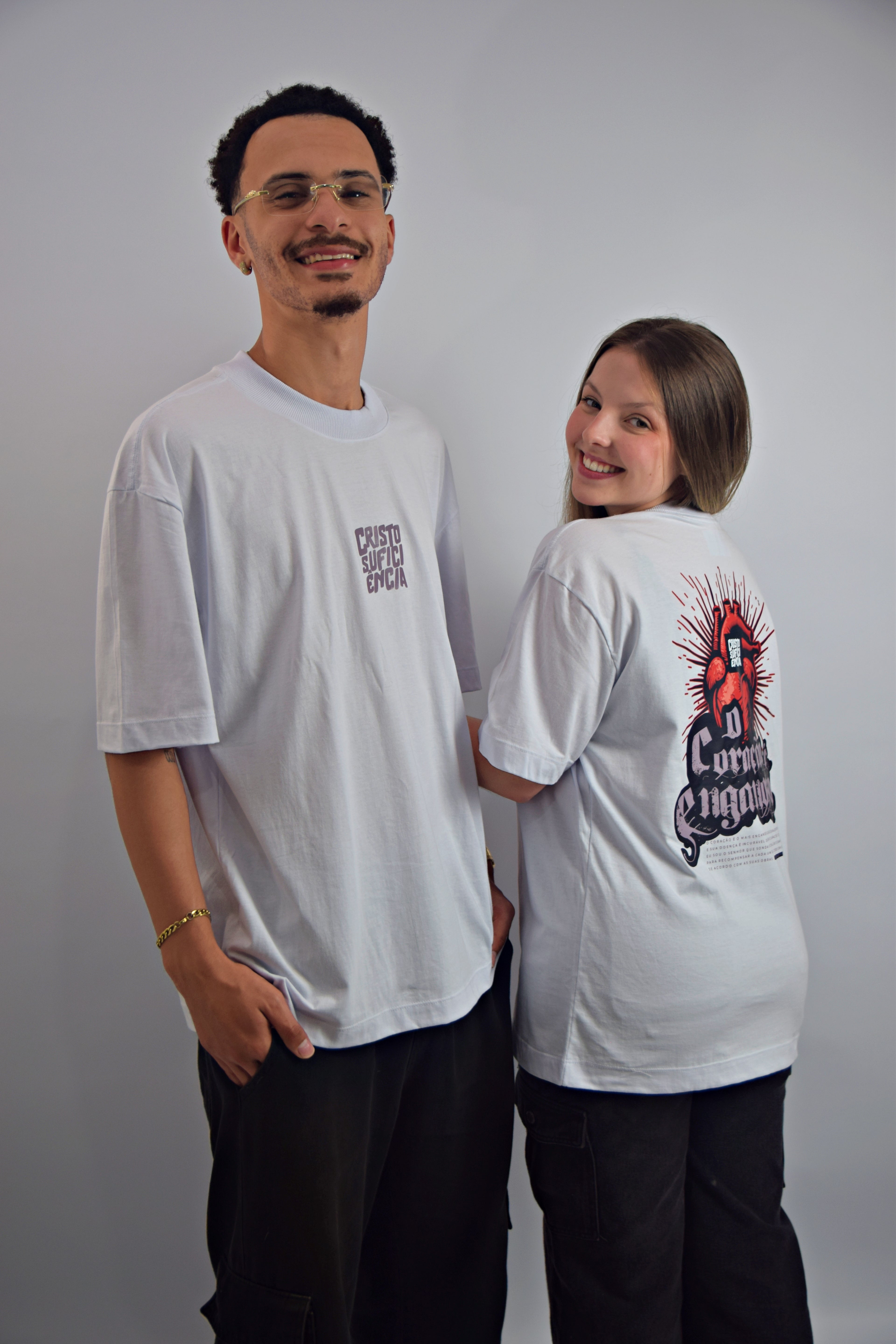 CAMISETA CORAÇÃO ENGANOSO OVERSIZED STREET