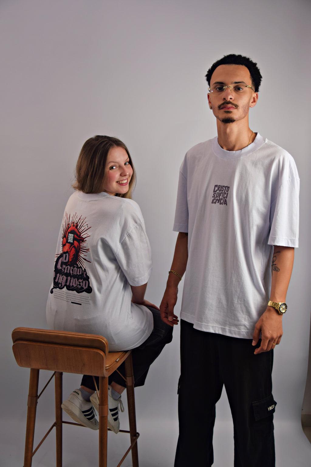 CAMISETA CORAÇÃO ENGANOSO OVERSIZED STREET