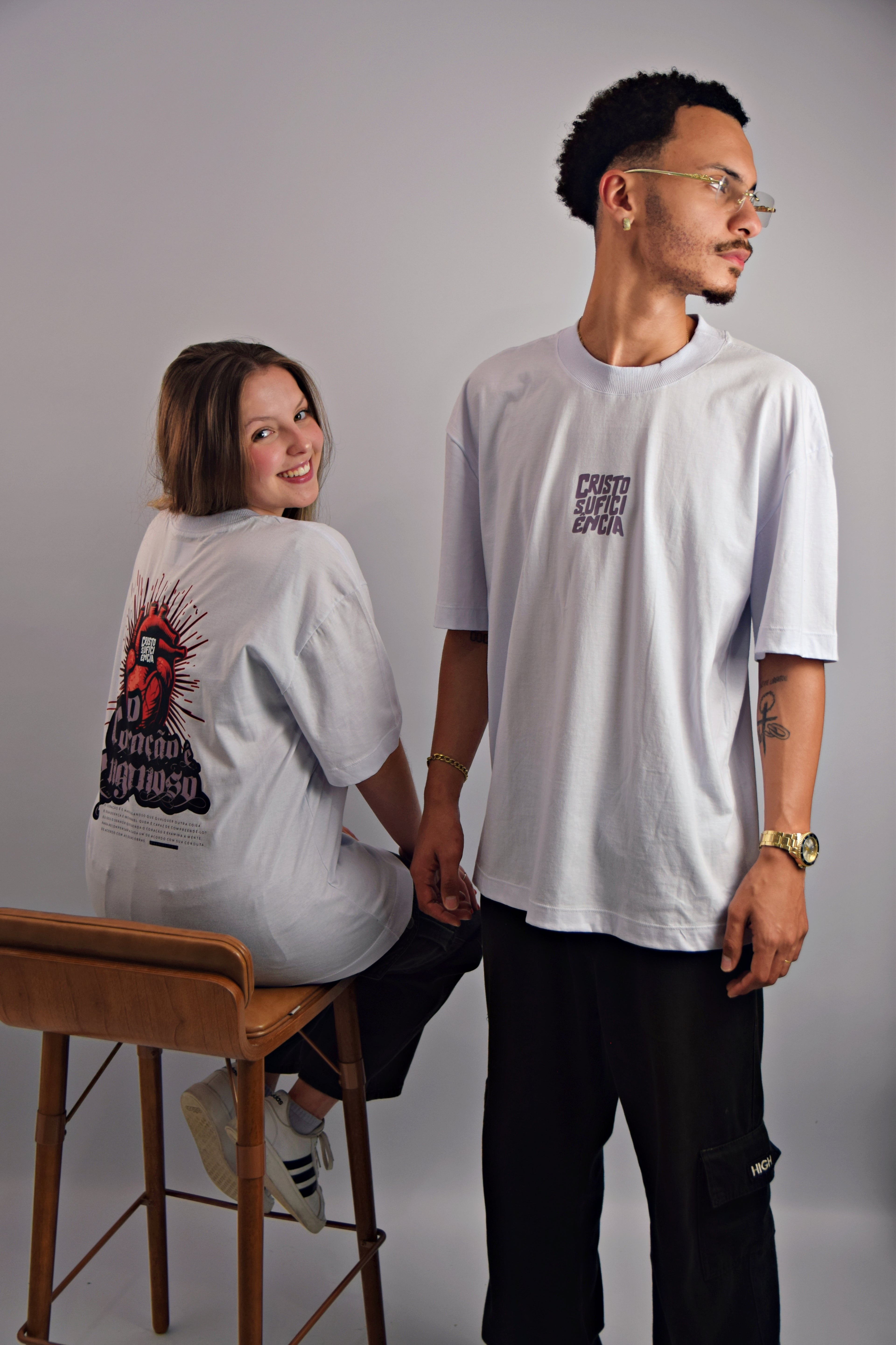 CAMISETA CORAÇÃO ENGANOSO OVERSIZED STREET