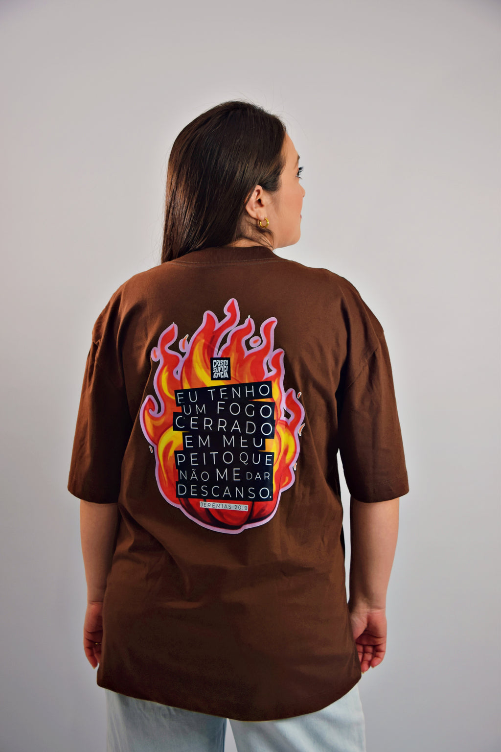 CAMISETA FOGO CERRADO OVERSIZED STREET