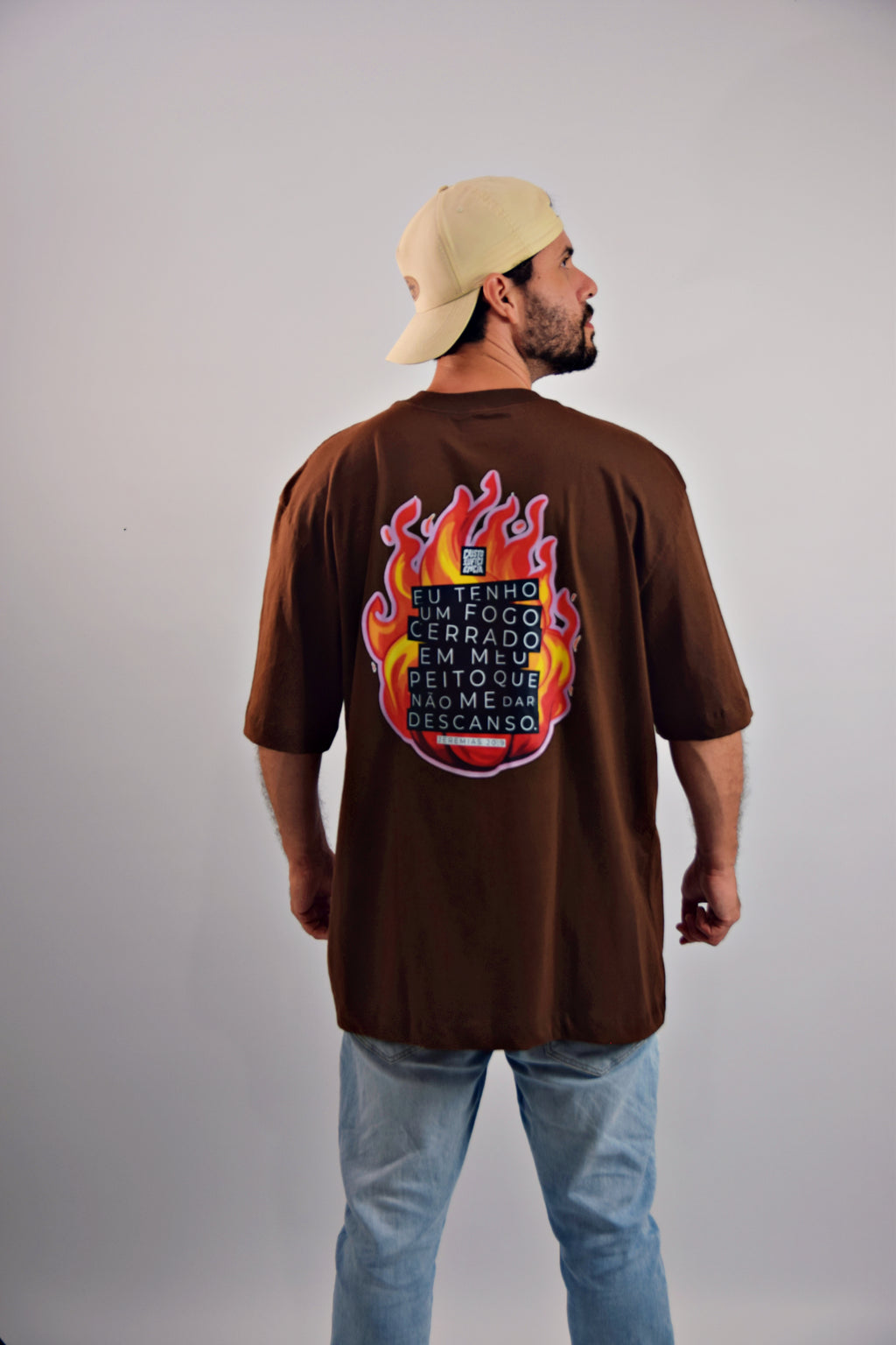 CAMISETA FOGO CERRADO OVERSIZED STREET